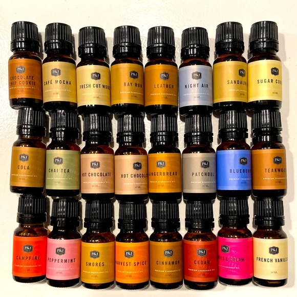 P&J Fragrance Oils Other Pj Fragrance Oils Lot Of 24 Poshmark